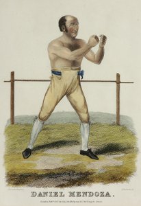 Daniel Mendoza, gravé par P. Roberts, publié en 1822 - Isaac Robert (after) Cruikshank