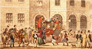 Auberge du Taureau et de la Bouche - Isaac Robert Cruikshank