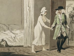 Le cocu part pour la chasse, c.1800