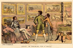 Jerry en formation pour devenir un élégant - Isaac, Robert and George Cruikshank