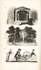 Église St Dunstan, Facteur, Porteur de lettres et Aiguiseur de couteaux - Isaac Taylor