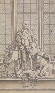 Périodique non identifié / Illustration de pièce de théâtre - Isaac Taylor