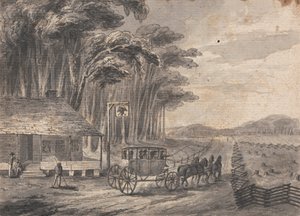 Wagon de scène américain