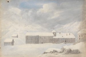 Couvent, Mont St. Bernard (Suisse)
