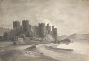 Conway (château, nord du Pays de Galles), nov. 1809 - Isaac Weld