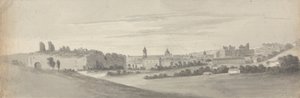 Rome depuis les thermes de Caracalla - Isaac Weld