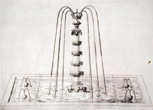 Conception de fontaine de 
