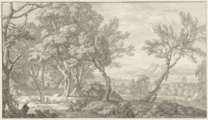 Paysage arcadien - Isaac de Moucheron
