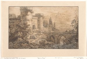 Porte à Tivoli - Isaac de Moucheron