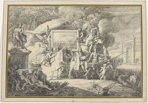 Satire sur la peinture et l