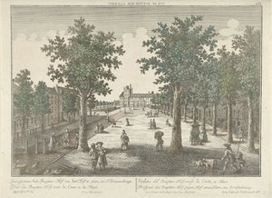 Vue du Buitenhof à La Haye