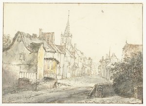 Rue dans un village ou une ville