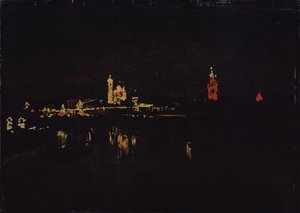 Illumination du Kremlin de Moscou, 1896 - Isaak Ilyich Levitan