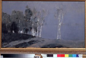 Nuit éclairée par la Lune - Isaak Ilyich Levitan