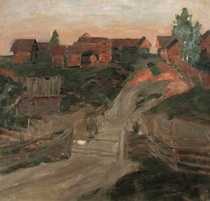 Les Derniers Rayons du Soleil, 1899 - Isaak Ilyich Levitan