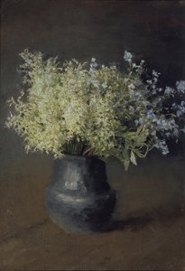 Violettes sauvages et myosotis, 1889 - Isaak Ilyich Levitan
