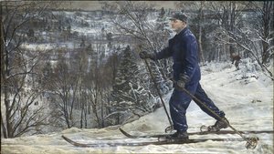 Kliment Voroshilov en excursion de ski