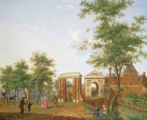 Vue de la Zylpoort, Harlem, 1780