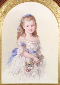 Portrait de Winifred Mary Bombass, âgée de dix ans, 1872