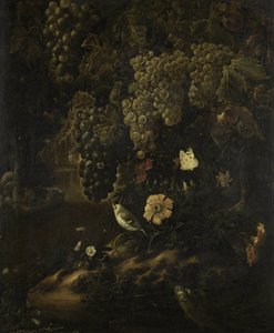 Raisins, fleurs et animaux - Isac Vromans