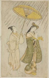 Parodie de Komachi priant pour la pluie