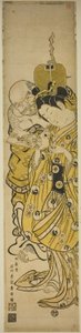 Jeune femme et Hotei