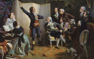 Claude Joseph Rouget de Lisle chantant La Marseillaise - Isidore Pils