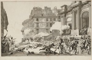 13 Vendémiaire. La répression de la révolte royaliste par Napoléon Bonaparte à Paris - Isidore Stanislas Helman
