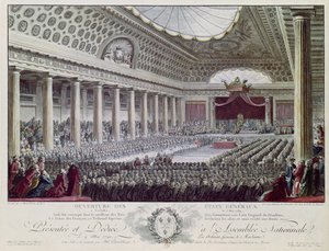 Ouverture des États généraux à Versailles, le 5 mai 1789