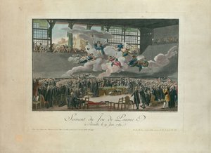 Le Serment du Jeu de Paume le 20 juin 1789
