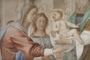 (détail) de la Présentation de Jésus au Temple - Isidoro Bianchi
