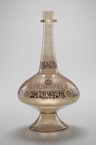 Bouteille, commandée par Dawud, Sultan Rasulide du Yémen, Dynastie Mamelouke, 1296-1321