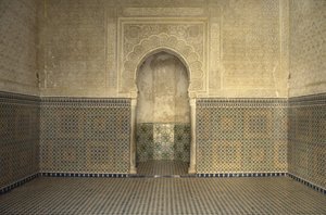 Madrasa de Sidi Bou Medine, salle de prière