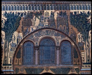 La mosquée des Omeyyades, également connue sous le nom de Grande Mosquée de Damas