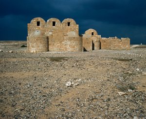 Vue de Qasr Amra, châteaux du désert (711-715) - Islamic School