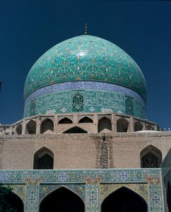 Vue de la mosquée du Shah (également connue sous le nom de mosquée de l