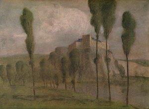 Un château du Nord, vers 1900 - Isobelle Ann Dods Withers