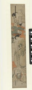 Parodie du septième acte de la pièce Chushingura - Isoda Koryusai