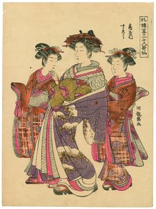 Sugawara de Tsuruya - Isoda Koryusai