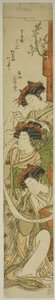 Les courtisanes Chozan du Chojiya, Hanaogi de l