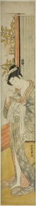 Jeune femme nourrissant un rat