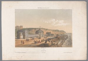 Vue du casino de Dieppe - Isodore Laurent Deroy