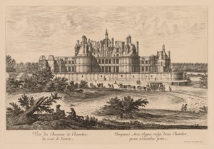Vue du Palais de Chambord depuis l
