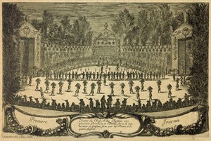 Fetes donnés a Versailles - Israel Sylvestre