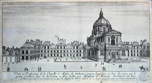 Vue de la Chapelle et de la Maison de Sorbonne