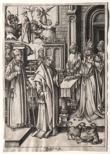 Vie de la Vierge : Le Grand Prêtre rejetant l