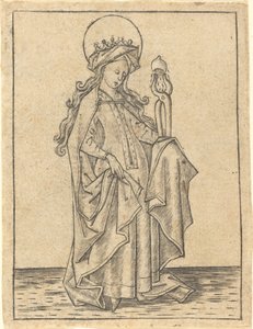 Sainte Agathe - Israhel van Meckenem
