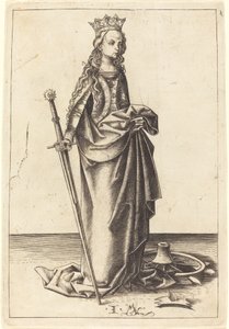 Sainte Catherine - Israhel van Meckenem