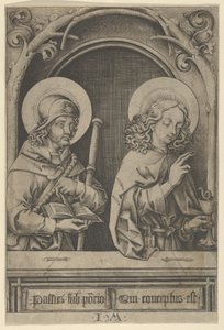 Saint Jacques le Majeur et Saint Jean, des Apôtres - Israhel van Meckenem