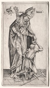 Saint Martin - Israhel van Meckenem